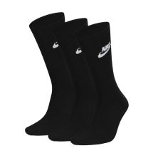 Шкарпетки Nike U NK NSW EVERYDAY ESSENTIAL CR DX5025-010 38-42 3 пари Чорні (196148785654)