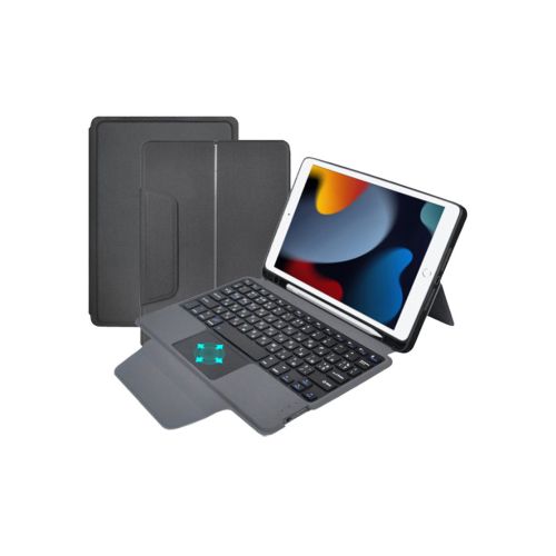 Чохол до планшета AirOn Premium iPad 10.2 2019/2020/2021 7/8/9th Gen та Air 3 + Keyboard (4822352781112)