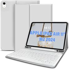 Чохол до планшета BeCover Keyboard Apple iPad Air 11 M2 2024 Gray (711396)