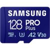 Карта пам'яті Samsung 128 GB microSDXC Pro Plus UHS-I U3 V30 A2 Class 10 + SD-adapter (MB-MD128SA/EU) - Зображення 1