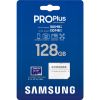 Карта пам'яті Samsung 128 GB microSDXC Pro Plus UHS-I U3 V30 A2 Class 10 + SD-adapter (MB-MD128SA/EU) - Зображення 2