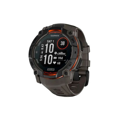 Смарт-часы Garmin Instinct 3, 50mm, Solar, Black Bezel with Charcoal Band, GPS смарт-годинник (010-02935-00)