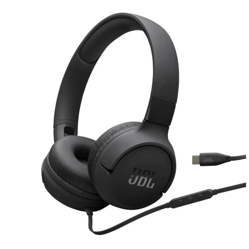 Наушники JBL Tune 520C USB-C Black (JBLT520CBLK)