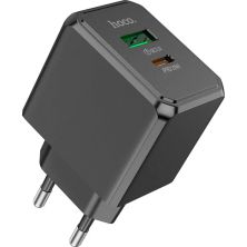 Зарядний пристрій HOCO CS14A Ocean 1xUSB-C PD20W + 1xUSB QC3.0 Black (6942007603898) Зарядний пристрій HOCO CS14A Ocean 1xUSB-C PD20W + 1xUSB QC3.0 Black (6942007603898)