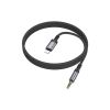Кабель мультимедійний Lightning to 3.5mm M 1.0m BL24 metal grey BOROFONE (6941991118975) - Зображення 1