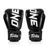 Боксерские перчатки Fairtex BGV1-ONE (натуральна шкіра) Black 12 унцій (бинти в комплекті) (BGV1-ONE_12oz_Black) - Изображение 2