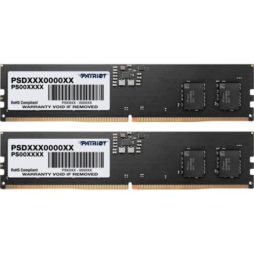 Модуль памяти для компьютера DDR5 32GB (2x16GB) 4800 MHz Signature Line Patriot (PSD532G4800K)