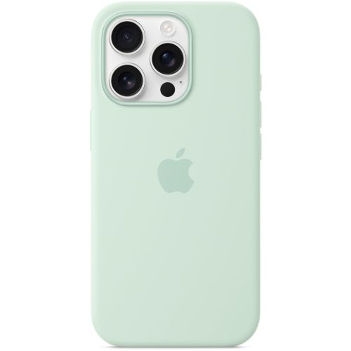 Чехол для мобильного телефона Apple iPhone 16 Pro Silicone with MagSafe - Aquamarine Model A3315 (MDG04ZM/A)