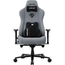 Кресло игровое AndaSeat Novis Plus Fabric XL Grey (AD23YC-XL-01-G-F-G04)