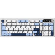 Клавиатура Ajazz AF98 Plus Wireless/Bluetooth/USB UA White/Blue (AF98-PLUS-GB)