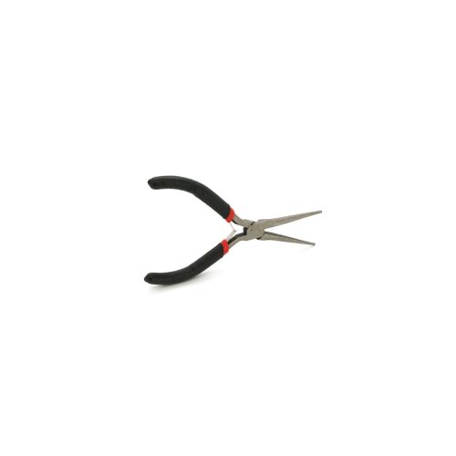 Плоскогубцы Voltronic круглогубцы 4,5-дюймовые, черно-красные ручки, 120мм (YT-VL120R)