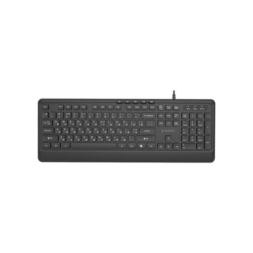 Клавиатура Gembird Slim Multimedia USB Black (KB-MCH-05-CYRL)