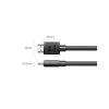 Кабель мультимедийный HDMI M to HDMI M 5.0m 8K60Hz 48Gbps black Ugreen (45434) - Изображение 1