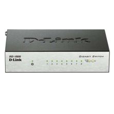 Коммутатор сетевой D-Link DGS-1008D