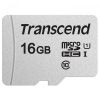 Карта пам'яті Transcend 16GB microSDHC class 10 UHS-I U1 (TS16GUSD300S-A) - Зображення 1