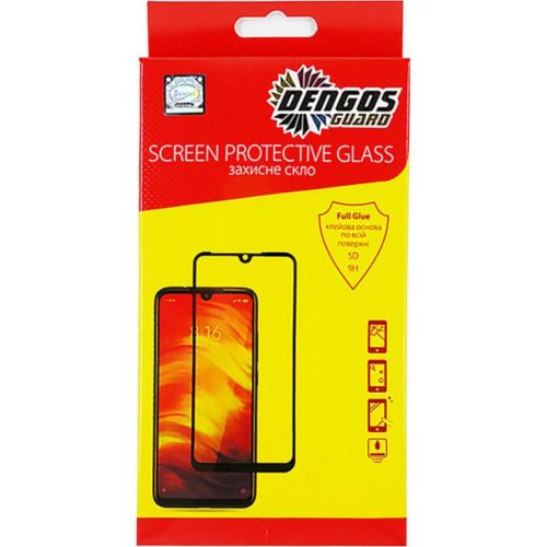 Стекло защитное Dengos Full Glue Samsung Galaxy M31s, black frame (TGFG-141)