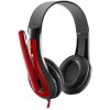 Наушники Canyon HSC-1 Black-Red (CNS-CHSC1BR) - Изображение 1