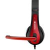 Наушники Canyon HSC-1 Black-Red (CNS-CHSC1BR) - Изображение 3