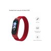 Ремінець до фітнес браслета Armorstandart Braided Solo Loop для Xiaomi Mi Band 4/5/6 Red size S (ARM59182) - Зображення 2