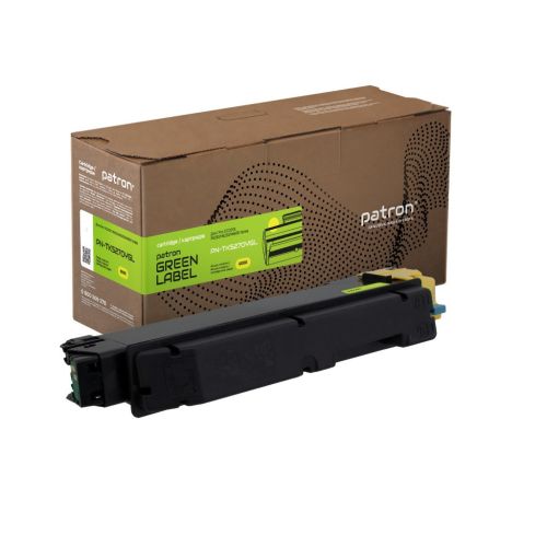 Тонер-картридж Patron Kyocera Mita TK-5270Y yellow Green Label (PN-TK5270YGL)