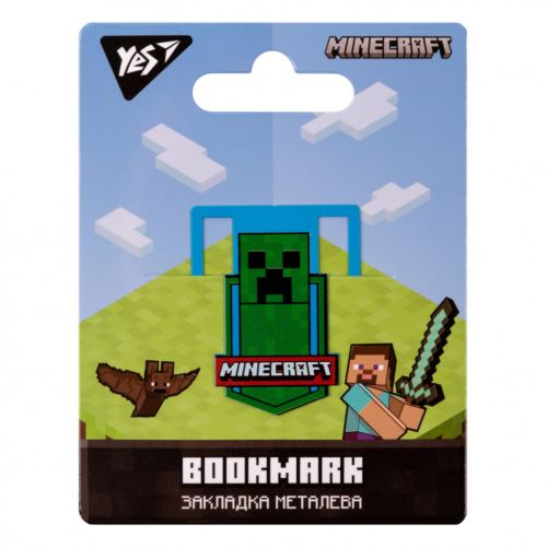 Закладки для книг Yes металлическая Minecraft (707838)
