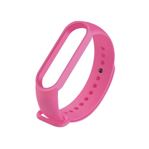 Ремешок для фитнес браслета BeCover Silicone для Xiaomi Mi Smart Band 5/6/7 Hot Pink (705556)