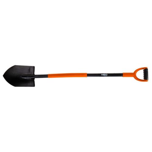 Лопата Neo Tools штыковая, рукоятка металлическая D-образная, 125см, 2.28кг (95-008)