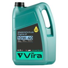 Моторна олива VIRA Semisynthetic Plus 10W-40 4,5 л (VI0357)