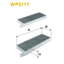 Повітряний фільтр для автомобіля Wixfiltron WP2117