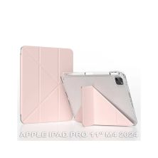 Чохол до планшета BeCover Ultra Slim Origami Transparent Apple iPad Pro 11 M4 2024 Pink (711691)