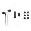 Наушники Lenovo USB-C Wired In-Ear Headphone Black (4XD1J77351) - Изображение 2