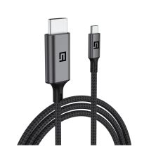 Кабель мультимедійний USB-C to HDMI 2.0m 4K60Hz black Armorstandart (ARM76891) Кабель мультимедійний USB-C to HDMI 2.0m 4K60Hz black Armorstandart (ARM76891)