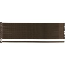 Стяжка Neo Tools 50шт, пластик, 7.6х380мм, коричневая (15-970)
