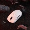 Мышка ATK Dragonfly A9 Ultra Lightweight Wireless/Bluetooth/USB White (ATK-A9-ULTRA-WHT) - Изображение 1