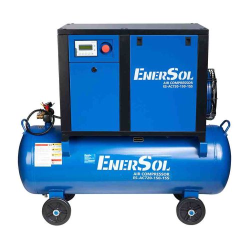 Компрессор Enersol винтовой ES-AC720-150-1SS, 720 л/мин, 4 кВт, 127.0 кг (ES-AC720-150-1SS)