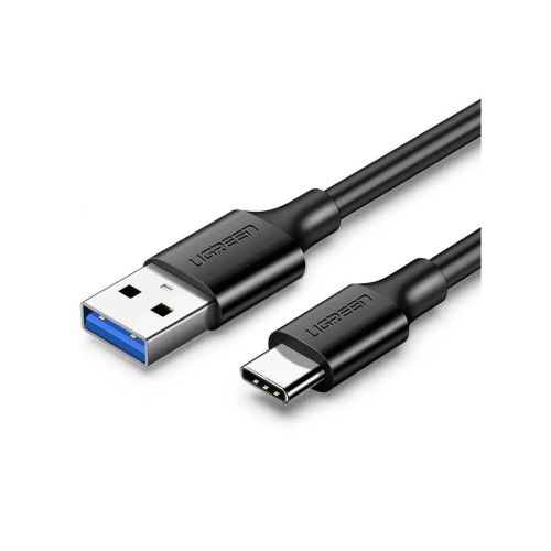 Дата кабель USB 3.0 AM to USB-C 1.5m 3A US184 black Ugreen (20883)