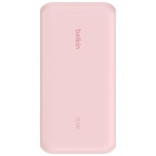 Батарея универсальная Belkin 20000mAh, 30W USB-C Pink (BPB024HQPK)