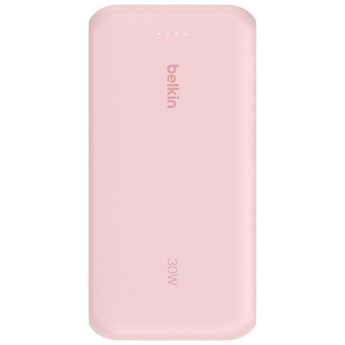 Батарея универсальная Belkin 20000mAh, 30W USB-C Pink (BPB024HQPK)