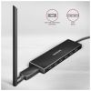 Концентратор AXAGON USB 3.1 to 7xUSB 3.0 black (HUE-F7A) - Изображение 3