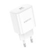 Зарядное устройство BOROFONE 1xUSB-C PD20W BA81A white (6941991108181) - Изображение 1