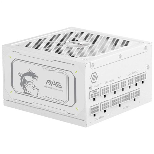 Блок живлення MSI 1000W (MAG A1000GL PCIE5 WHITE)