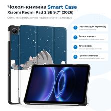 Чохол до планшета BeCover Smart Case Xiaomi Redmi Pad 2 SE 9.7 (2026) Good Night (715834)