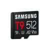 Карта пам'яті Samsung 512GB microSDXC class 10 UHS-I U3 V30 A2 T9 (MB-MH512T/WW) - Зображення 1