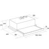 Витяжка кухонна Pyramida TL 60 (1100) FG IX WH - Зображення 1