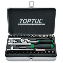 Набір інструментів Toptul для автомобіліста 1/4 32од. (GCAD3204)