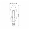Лампочка Videx Filament C37F 6W E14 3000K 220V (VL-C37F-06143) - Изображение 2