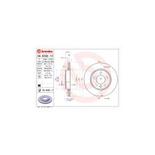 Тормозной диск Brembo 09.9582.10