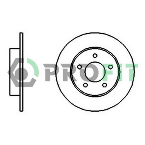 Тормозной диск Profit 5010-1383