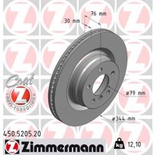 Тормозной диск ZIMMERMANN 450.5205.20