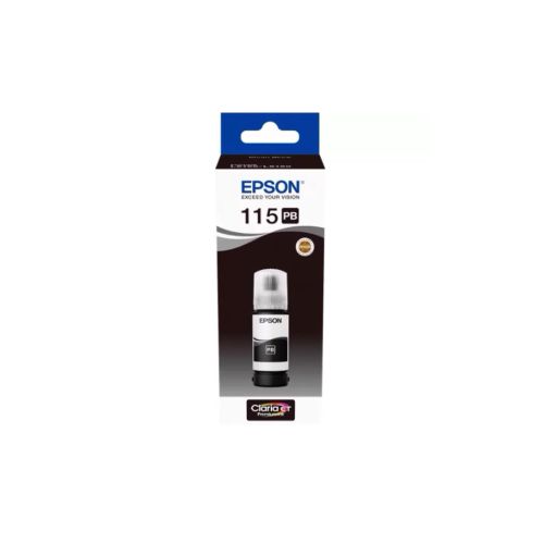 Контейнер с чернилами Epson 115 EcoTank PhotoBlack (C13T07D14A)